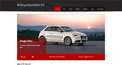 Desktop Screenshot of mollerup-automobiler.dk
