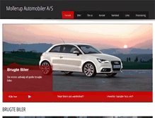 Tablet Screenshot of mollerup-automobiler.dk